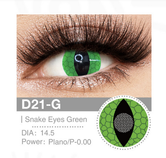 Snake Eyes Green D21-G